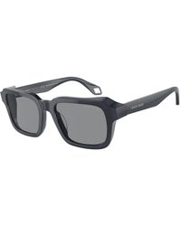Giorgio Armani - Ar8194U 604302 Sunglasses Acetate Squared Normal - Lyst