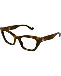 Gucci - Gg1334O 002 Optical Frames Acetate Cat Eye - Lyst