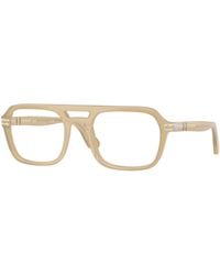 Persol - Po3394V 1169 Optical Frames Acetate Transparent Squared Normal - Lyst