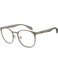 Emporio Armani - Ea1148 3298 Optical Frames Metal Transparent Pantos Normal - Lyst