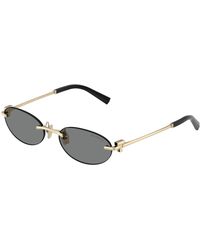 Tiffany & Co. - Tf3119D 602187 Sunglasses Metal Round Normal - Lyst