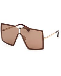 Max Mara - Mm0117 Miller 32E Sunglasses Metal Mask Normal - Lyst