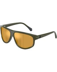 Moncler - Me6033U Iceborne 30525A Sunglasses Acetate Squared Mirror - Lyst