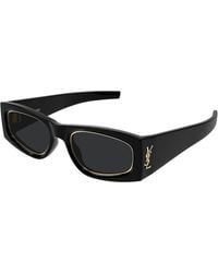Saint Laurent - Sl M140 Rim 001 Sunglasses Acetate Squared - Lyst