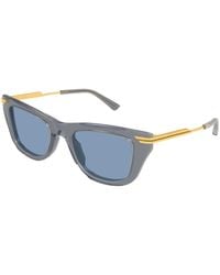 Bottega Veneta - Bv1369S 005 Sunglasses Acetate Squared - Lyst