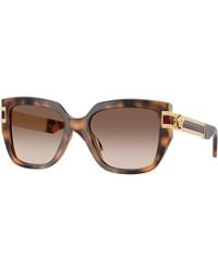 Versace - Ve4517U 526420 Sunglasses Acetate Squared Normal Nuanced - Lyst