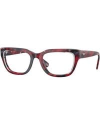 DIESEL - Dl4003 2040 Optical Frames Acetate Transparent Squared Normal - Lyst