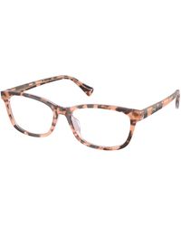Ralph Lauren - Ra7194U 6295 Optical Frames Acetate Transparent Squared Normal - Lyst