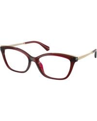 Michael Kors - Mk4204U Matterhorn 3949 Optical Frames Injected Transparent Squared Normal - Lyst