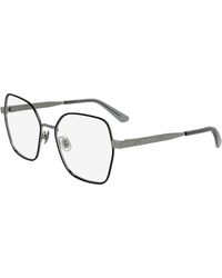 Calvin Klein - Ck24112 041 Optical Frames Metal Squared Normal - Lyst