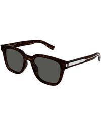 Saint Laurent - Sl 711 002 Sunglasses Acetate Squared - Lyst