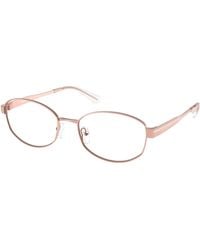 Michael Kors - Mk3086 Lyon 1108 Optical Frames Metal Round Normal - Lyst