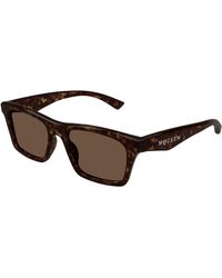 McQueen - Am0472S 002 Sunglasses Acetate Squared - Lyst