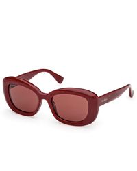 Max Mara - Mm0170 Elizabeth 1 69S Sunglasses Acetate Round Normal - Lyst