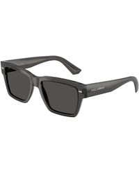 Dolce & Gabbana - Dg4431 316087 Sunglasses Acetate Squared Normal - Lyst