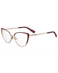 Moschino - Mol641 6K3 Optical Frames Metal Cat Eye Normal - Lyst
