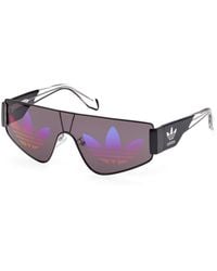 adidas - Or0077 05A Sunglasses Metal Mask Normal - Lyst