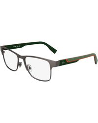 Lacoste - L2307Mag-Set 033 Optical Frames Metal Squared Normal - Lyst