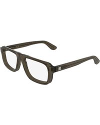 Calvin Klein - Ck25548 001 Optical Frames Acetate Squared Normal - Lyst