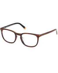 Timberland - Tb50096-H 062 Optical Frames Acetate Round Normal - Lyst
