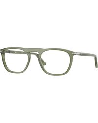 Persol - Po3391V 1226 Optical Frames Acetate Transparent Squared Normal - Lyst