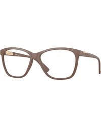 Oakley - Ox8155 Alias 815514 Optical Frames O_Matter Transparent Round Normal - Lyst