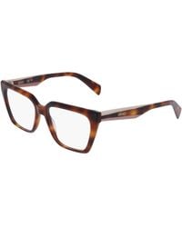 Liu Jo - Lj2825 240 Optical Frames Acetate Squared Normal - Lyst
