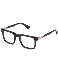 Police - Vplr69 Mercury 5 01Ay Optical Frames Acetate Squared - Lyst