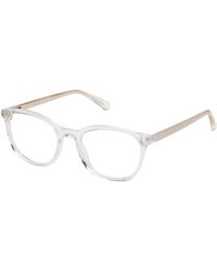 Guess - Gu50390 26 Optical Frames Acetate Round Normal - Lyst