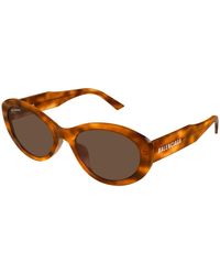 Balenciaga - Bb0446S 003 Sunglasses Acetate Round - Lyst