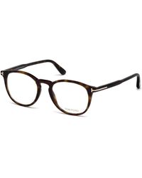 Tom Ford - Ft5401 052 Optical Frames Acetate Round Normal - Lyst