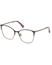 Max Mara - Mm5104 038 Optical Frames Metal Cat Eye Normal - Lyst