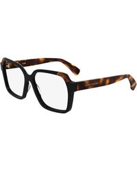 Longchamp - Lo2763 011 Optical Frames Acetate Squared Normal - Lyst