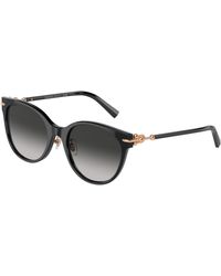 Tiffany & Co. - Tf4223D 80013C Sunglasses Acetate Cat Eye Normal Shaded - Lyst