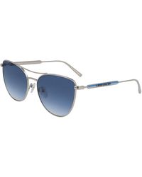 Longchamp - Lo134S 43028 715 Sunglasses Metal Butterfly Normal Shaded - Lyst
