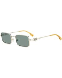 DSquared² - D2 0104/S Ktu/Qt Sunglasses Metal Squared Normal - Lyst