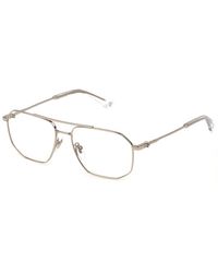 Police - Vpln22 Force 3 579 Optical Frames Metal Geometric - Lyst