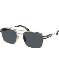 Prada - Pr 67Zs Zvn09T Sunglasses Metal Pillow Normal - Lyst