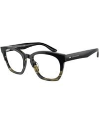 Giorgio Armani - Ar7245U 6007 Optical Frames Acetate Transparent Squared Normal - Lyst