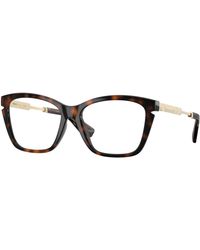 Burberry - Be2427U 3002 Optical Frames Injected Transparent Cat Eye Normal - Lyst