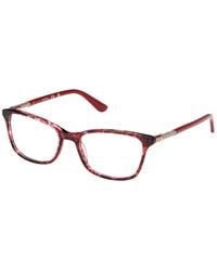Guess - Gu2658-N 066 Optical Frames Acetate Squared Normal - Lyst