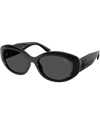 Ralph Lauren - Rl8232U 500187 Sunglasses Injected Round Normal - Lyst