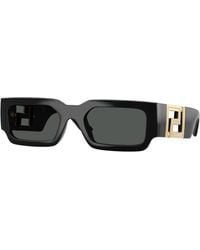 Versace - Ve4506U Gb1/87 Sunglasses Injected Squared Normal - Lyst
