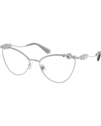 Swarovski - Sk1033 4001 Optical Frames Metal Cat Eye Normal - Lyst