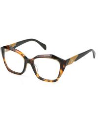 Blumarine - Vbm850 0V34 Optical Frames Acetate Geometric - Lyst