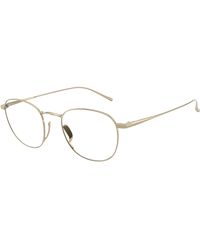 Giorgio Armani - Ar5148T 3385 Optical Frames Titanium Pantos Normal - Lyst