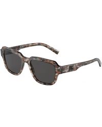 Dolce & Gabbana - Dg4402 335687 Sunglasses Acetate Squared Normal - Lyst
