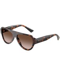 Jimmy Choo - Jc5027 500213 Sunglasses Acetate Pilot Normal Shaded - Lyst