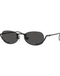 DIESEL - Dl1004 109/87 Sunglasses Metal Round Normal - Lyst