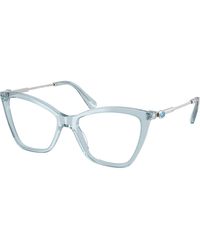 Swarovski - Sk2051 1065 Optical Frames Acetate Cat Eye Normal - Lyst
